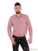 Damon / Прямая розовая Рубашка | фото №0