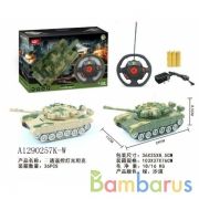 Танк р/у на аккум. свет+звук в кор. в кор.36шт | фото №0