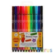 Фломастеры Оранжевая корова 12цв, трёхгран. в пак. Умка в кор.8*12шт | фото №0