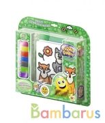 Игрушка в наборе: Шариковый пластилин модели "Puzzle Foam" набор "Сказка Колобок" в кор.6шт | фото №0