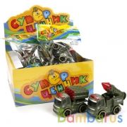 МАШИНА "ИГРАЕМ ВМЕСТЕ" ВОЕННАЯ ТЕХНИКА В АССОРТ. В ПАК. В ДИСПЛЕЕ 21*18*10СМ УП-8ШТ в кор.2*24уп | фото №0