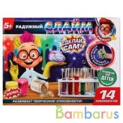 Игрушка опыты "Школа ученого" радужный слайм: сделай сам в русс. кор. в кор.2*48шт | фото №0