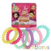 Аксесс д/девочек СКАЗОЧНЫЙ ПАТРУЛЬ резинки-пружинки 6шт на карт. в пак. МИЛАЯ ЛЕДИ уп-12шт в кор50уп | фото №0