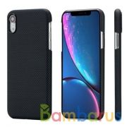 Чехол Pitaka MagCase для IPhone XR (Черно-серый Шахматное Плетение) | фото №0