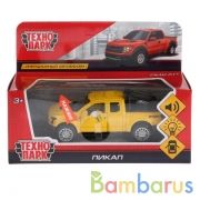 ТМ Технопарк. Машина металл "ПИКАП", длина 12см, свет+звук, инерц., В АССОРТ. в кор. в кор.2*36шт | фото №0