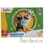 Альбом д/рис БУБА 8л, диз2 Умка в кор.30шт | фото №0