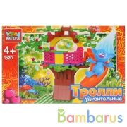 КОНСТРУКТОР "ГОРОД МАСТЕРОВ" ГОРКА ТРОЛЛЕЙ, С ФИГУРКОЙ В РУСС. КОР. в кор.2*18шт | фото №0