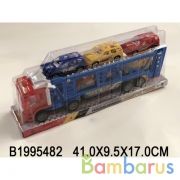 Трейлер инерц. с 5-ю машинками в пласт. в кор.2*30шт | фото №0