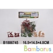 Набор солдатиков в пак. в кор.4*144шт | фото №0