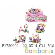 Конструктор пласт. с фигуркой, в ассорт. в кор. в дисплее уп-8шт в кор.8уп | фото №0