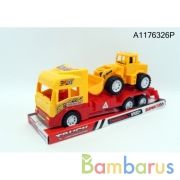 Трейлер инерц. с бульдозером в пласт. в кор.2*36шт | фото №0