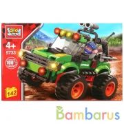 Конструктор "Город мастеров" джип ралли, с фигуркой, 142дет. в русс. кор. в кор.2*18шт | фото №0