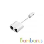 Разветвитель автомобильного прикуривателя Xiaomi Roidmi Dual Port Converter White | фото №0
