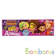 Сказочный патруль. Домино пластмассовое 3-в-1 в кор. Умные игры в кор.100шт | фото №0