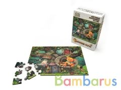 СТРАНА СКАЗОК ФИГУРНЫЙ ДЕРЕВЯННЫЙ ПАЗЛ  "ВИННИ ПУХ" в кор.48шт | фото №0