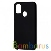 Чехол силиконовый Silicon Cover для Samsung A21s (Черный) | фото №0