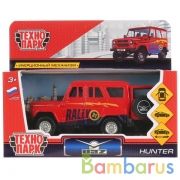 Машина металл UAZ HUNTER СПОРТ длина 12 см, двери, багаж, инерц, кор. Технопарк в кор.2*36шт | фото №0