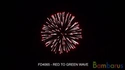FD4065 RED TO GREEN WAVE 4" 4шт | фото №0