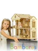 КОНСТРУКТОР ТЕРЕМОК "БЕЛЫЙ ДОМ" в кор.10шт | фото №0