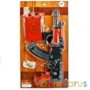 АВТОМАТ-ТРЕЩЕТКА "ИГРАЕМ ВМЕСТЕ" С ПРИСОСКАМИ, С УДОСТОВЕРЕНИЕМ НА КАРТ. (РУСС. УП.) в кор.2*30шт | фото №0