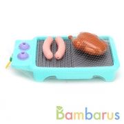 ИГРОВОЙ НАБОР "ГРИЛЬ" (ГРИЛЬ, КУРИЦА, СОСИСКИ 2ШТ) в кор.20шт | фото №0