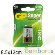 ЭЛЕМЕНТ ПИТАНИЯ (9V) GP1604A-CR1 НА БЛИСТЕРЕ | фото №0