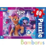Мой маленький пони. Пазлы классические в коробке. Пазл 80 деталей. Умные игры в уп.16шт в кор.8уп | фото №0