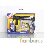 Оружие звуковое автомат на бат. со светом, с аксесс. в кор. в кор.2*18шт | фото №0