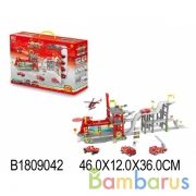 Пожарная станция свет+звук, с аксесс. 59956 в кор. в кор.16шт | фото №0