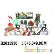 Набор солдатиков с аксесс. в пак. в кор.2*120шт | фото №0