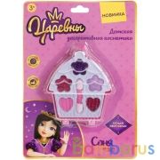 Косметика ДЛЯ ДЕВОЧЕК Царевны тени, тени с блестками, блистер МИЛАЯ ЛЕДИ в кор.2*180шт | фото №0