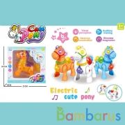 Игрушка на бат. лошадь, свет+звук в ассорт. 3A765-2 в кор. в кор.2*24шт | фото №0