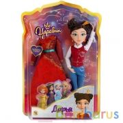 Кукла 29 см Царевны Дарья , в комплекте бальное платье, блистер КАРАПУЗ в кор.24шт | фото №0