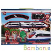 Железная дорога , в кор., 34*24*4,50см ИГРАЕМ ВМЕСТЕ в кор.2*30шт | фото №0