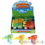 Пистолет д/пускания мыльных пузырей механич, 50мл в дисплее Играем вместе уп-12шт в кор.18уп | фото №0