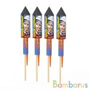 СуперСалют СС2701 Ракеты Пошла, родимая! (1,7"х4) Фейерверк | фото №0