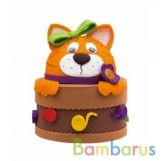 НАБОР ДЛЯ ТВОРЧЕСТВА ШКАТУЛКА "КОШКА" в кор.12шт | фото №0