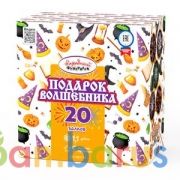 Народный Фейерверк НФ7118 Батарея салютов Подарок волшебника (1,1"х20) Фейерверк | фото №0