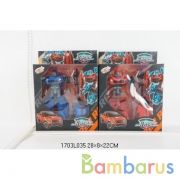 Робот-машина, с аксесс., в ассорт. HF338-1AB в кор. в кор.2*36шт | фото №0