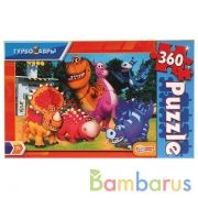 Турбозавры. Пазлы классические в коробке. Пазл 360 деталей. Умные игры в кор.24шт | фото №0