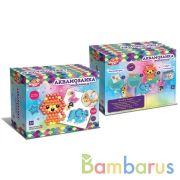 Набор д/детского тв-ва аквамозаика 300 бусин, животные МУЛЬТИ АРТ в кор.48шт | фото №0