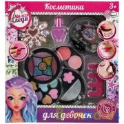 Косметика для девочек тени д/век, блеск, румяна, лак д/ногтей, аппликатор. МИЛАЯ ЛЕДИ в кор.2*24шт | фото №0