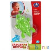 ЗАВОДНАЯ ИГРУШКА "УМКА" КРОКОДИЛ НА КАРТ. (РУСС. УП.) в кор.2*120шт | фото №0