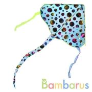 Возд. змей Скат 70х52см, с хвостом, перламутр.вставки, леска 28м, в ассорт в пак. уп-20шт в кор.25уп | фото №0