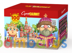СуперСалют СС8290 Батарея салютов Столичный  (1,2&quot;х100) Фейерверк | фото №0
