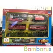 Железная дорога на бат. свет+звук, длина полотна 86см PYL8 в кор. в кор.24шт | фото №0