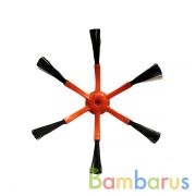 Боковая щетка шестизубочная для Xiaomi Mi Robot Vacuum Cleaner (M4012) Red (без коробки) | фото №0