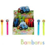 Мыльные пузыри "Синий трактор" нелопающиеся колба 5мл, 11см в диспл. ИГРАЕМ ВМЕСТЕ уп-48шт в кор24уп | фото №0