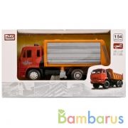 МАШИНА МЕТАЛЛ. ИНЕРЦ. УБОРОЧНАЯ ТЕХНИКА В РУСС. КОР. 16,5*6,4*9СМ в кор.3*32шт | фото №0