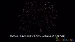 FD5002 BROCADE CROWN WITH SHINING STROBE | фото №0